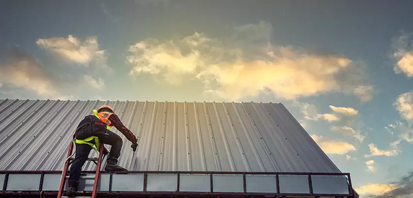 Commercial Built-Up Roof Installation in Joliet