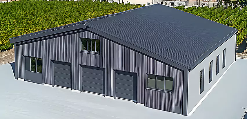 Corrugated Garage Roof Repair in Joliet