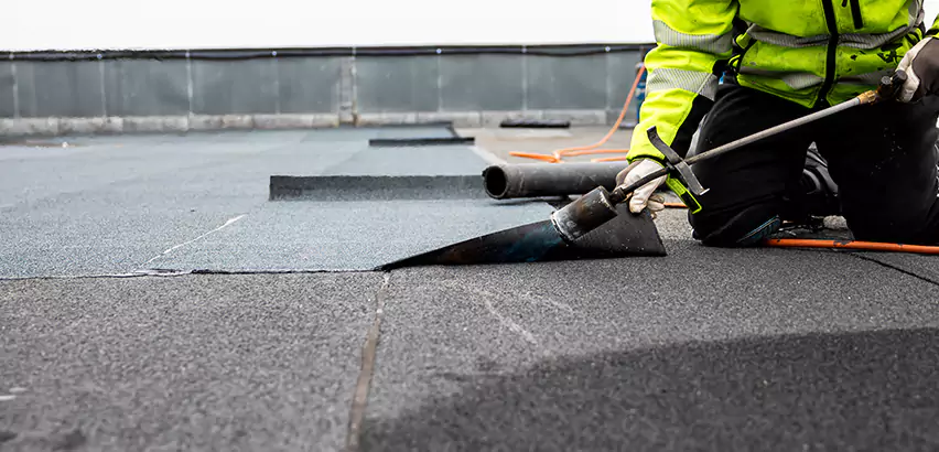 Residential Flat Roof Repair in Joliet