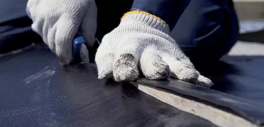 Rubber Roof Seam Repair in Joliet