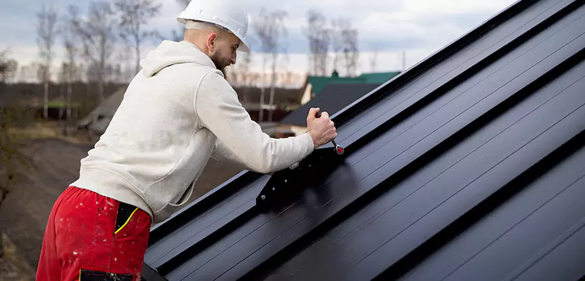 Tin Roof Ridge Cap Installation in Joliet