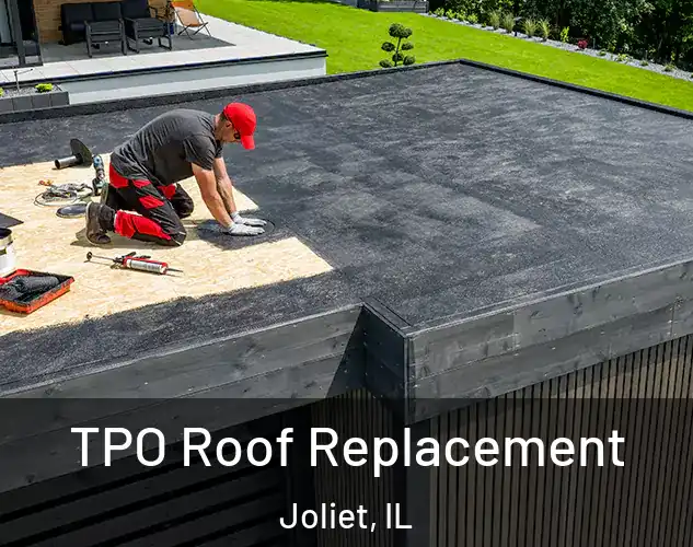  TPO Roof Replacement Joliet, IL
